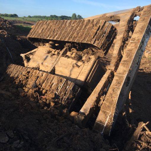 D6T Recovery after turning over at clients site
